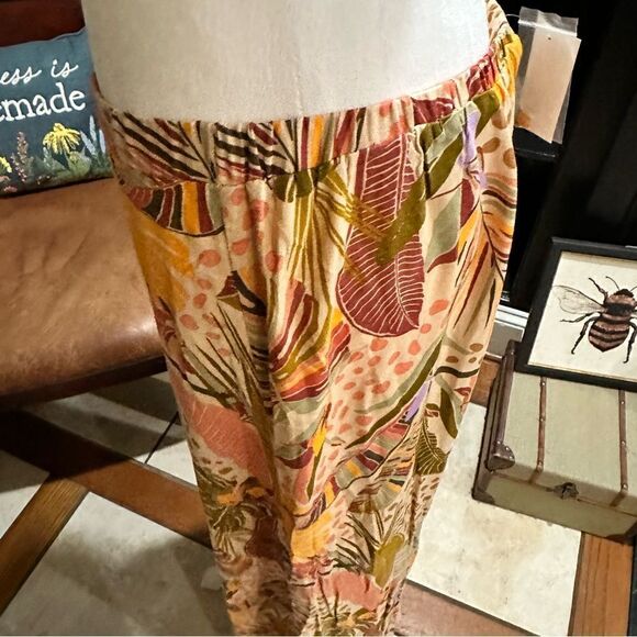 Versona Tropical Print Maxi Skirt Size Large NWT - Picture 6 of 11